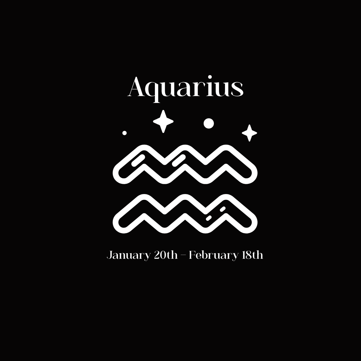 Tote Bag: Aquarius