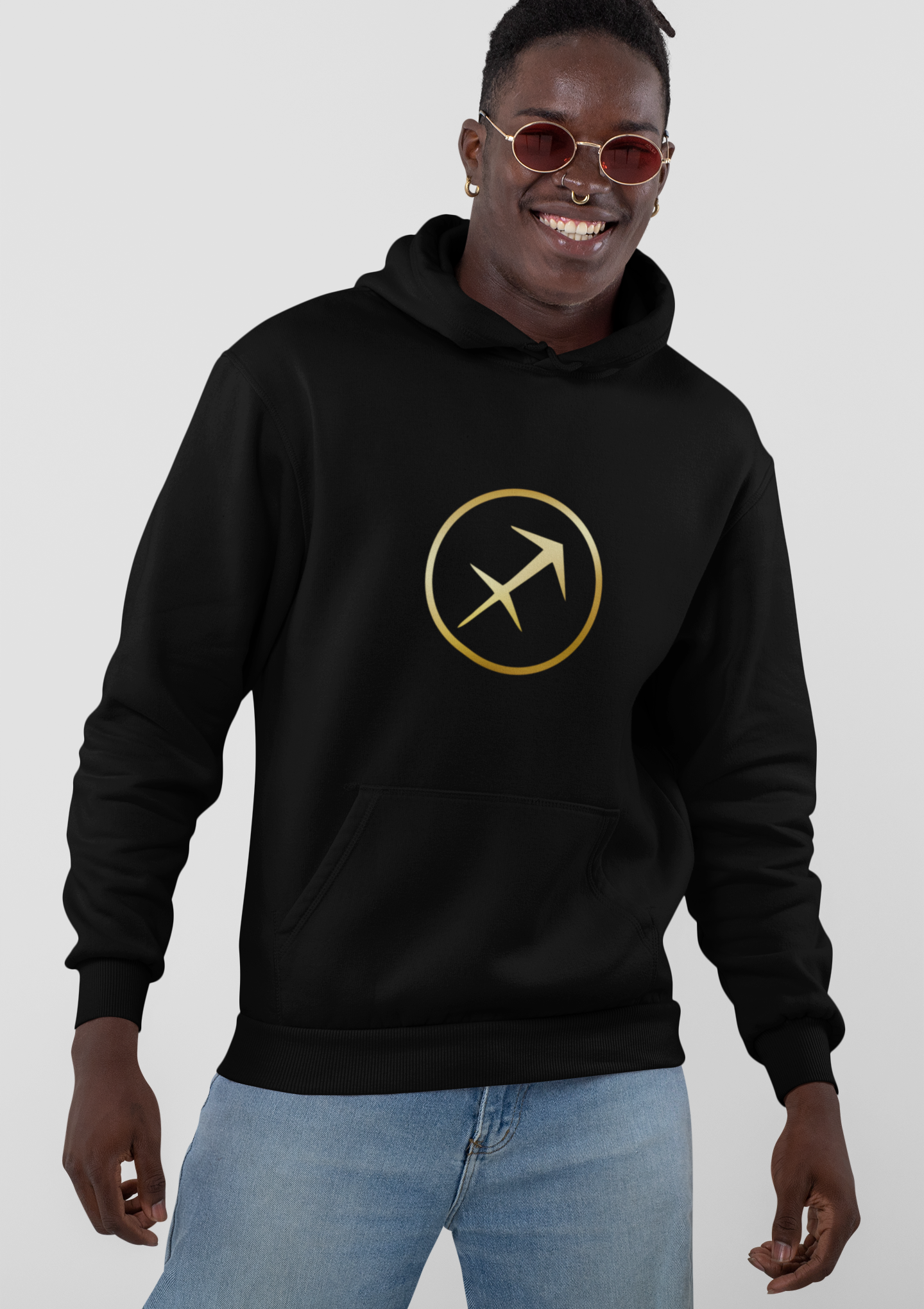 Sagittarius Golden Circle Hoodie